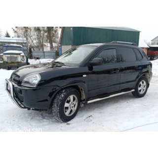 Bočné prahové rúrky BB002 (2 ks, nerez)
