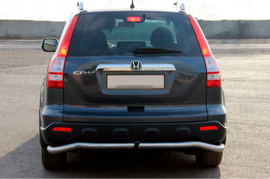 Honda CRV 2007–2011 Zadný ochranný rám AK008 (nerez) Image