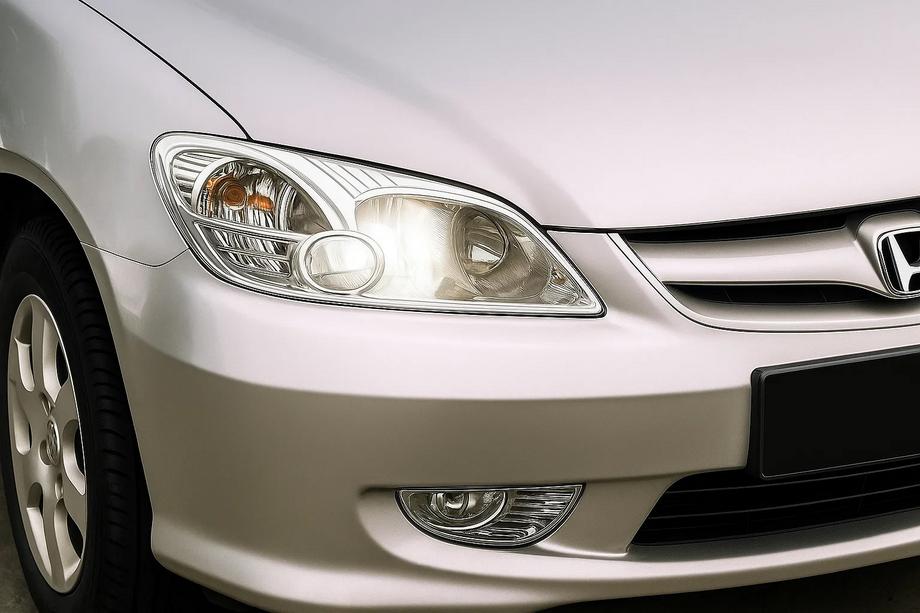 Honda Civic Sedan VII 2001–2006 Kryty svetlometov (2 ks, plast) Image