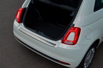 Fiat 500/500L 2013–2022 Nerezový kryt zadného nárazníka 3D/Cabrio (OmsaLine, nerez) fotografia 8