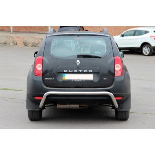 Zadný ochranný oblúk (nerez) Renault Duster 2008–2017 fotografia 2