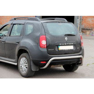 Zadný ochranný oblúk (nerez) Renault Duster 2008–2017 fotografia 3