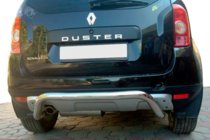 Dacia Duster 2008–2018 Zadný ochranný oblúk (nerez) fotografia 4