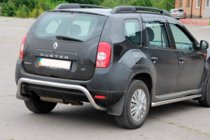 Dacia Duster 2008–2018 Zadný ochranný oblúk (nerez) fotografia 1