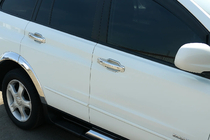 SsangYong Action 2005–2018 Rámiky okolo kľučiek dverí (4 ks, plast) fotografia 3