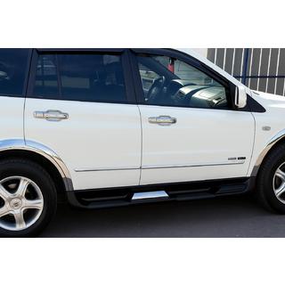 Rámiky okolo kľučiek dverí (4 ks, plast) SsangYong Action 2005–2018 fotografia 1
