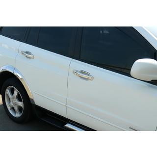 Rámiky okolo kľučiek dverí (4 ks, plast) SsangYong Kyron 2005–2014 fotografia 3