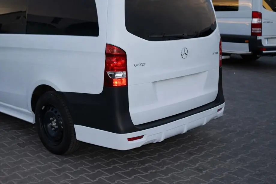 Mercedes Vito/V-trieda W447 2014– Nástavec zadného nárazníka V1 (na lakovanie) Image