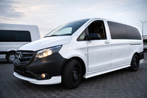 Mercedes Vito/V-trieda W447 2014– Tuningový predný nárazníkový lip (na lakovanie) fotografia 2