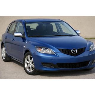 Nerezové kryty zrkadiel (2 ks) Mazda 3 2003–2009 fotografia 1