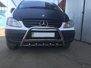 Mercedes Vito W639 2004–2014 Nerezový predný rám 60 mm fotografia 2