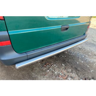 Zadný ochranný oblúk AK002 (nerez) Mercedes Vito W639 2004–2014 fotografia 1