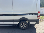 Mercedes Sprinter W906 2006–2018 Široké lemy blatníkov (4 ks, čierne) fotografia 17