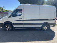 Volkswagen Crafter 2006–2016 Široké lemy blatníkov (4 ks, čierne) fotografia 18