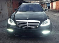 Mercedes S-сlass W221 2005–2013 AMG maska chladiča (2009-2013) fotografia 5