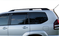 Toyota Land Cruiser Prado 120 2002–2009 Strešné lyžiny v originálnom dizajne (2 ks) fotografia 1