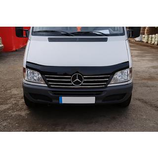 Nerezové lišty na okraj masky chladiča (2000-2002, 7 dielov) Mercedes Sprinter W901/902/903/904/905 1995–2006 fotografia 1
