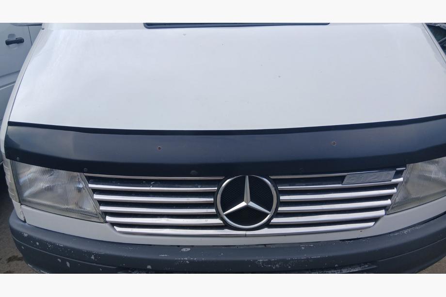 Mercedes Sprinter W901/902/903/904/905 1995–2006 Nerezové lišty na masku chladiča (1995-2000, 12 dielov) Image
