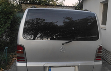 Mercedes Vito W638 1996–2003 Nerezové kryty brzdových svetiel (2 ks) fotografia 3
