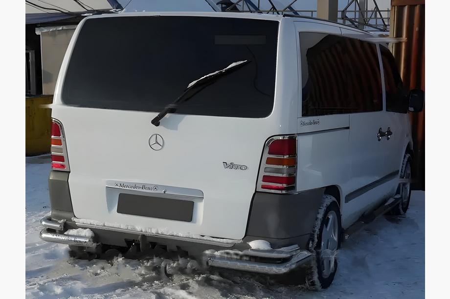 Mercedes Vito W638 1996–2003 Nerezové kryty brzdových svetiel (2 ks) Image