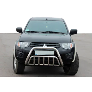 Predný ochranný rám (nerez) Mitsubishi L200 2006–2015 fotografia 1