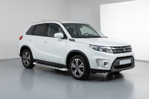 Suzuki Vitara 2015– Bočné nášľapy Allmond White (2 ks, hliník) fotografia 1