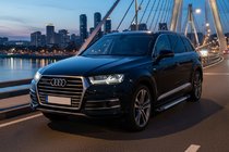 Audi Q7 2015–2026 Bočné prahy Line (2 ks, hliník) fotografia 1