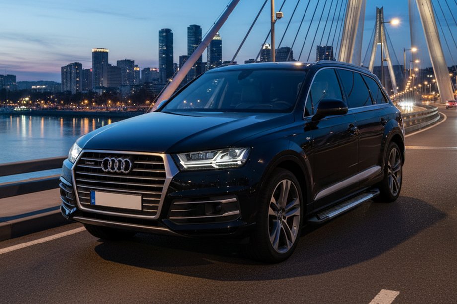 Audi Q7 2015–2026 Bočné prahy Line (2 ks, hliník) Image
