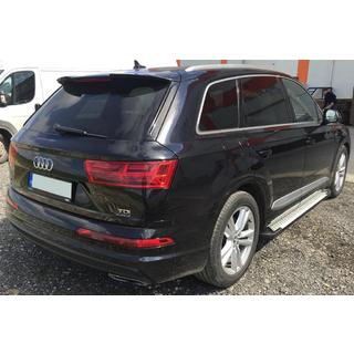 Bočné nášľapy Allmond Grey (2 ks, hliník) Audi Q7 2015–2026 fotografia 2