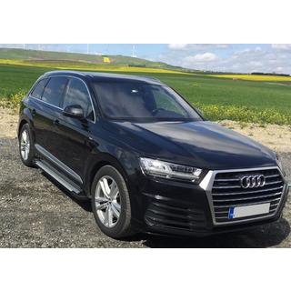 Bočné nášľapy Allmond Grey (2 ks, hliník) Audi Q7 2015–2026 fotografia 1