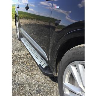 Bočné nášľapy Allmond Grey (2 ks, hliník) Audi Q7 2015–2026 fotografia 3