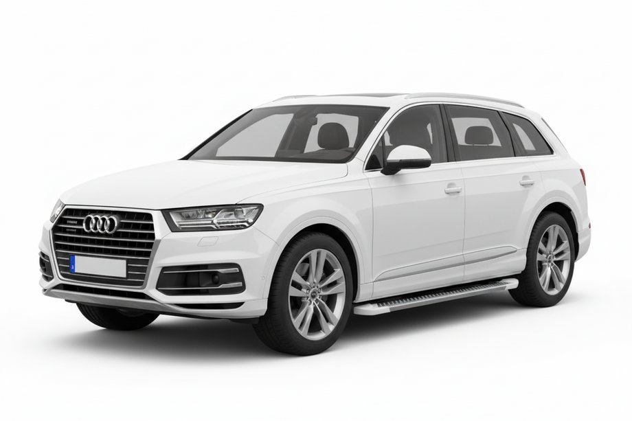 Audi Q7 2015–2026 Bočné nášľapy Allmond White (2 ks, hliník) Image