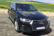 Audi Q7 2015–2026 Bočné nášľapy Fullmond (2 ks, hliník) fotografia 3