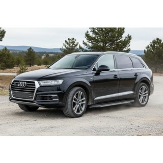 Bočné nášľapy Bosphorus Grey (2 ks, hliník) Audi Q7 2015–2026 fotografia 1