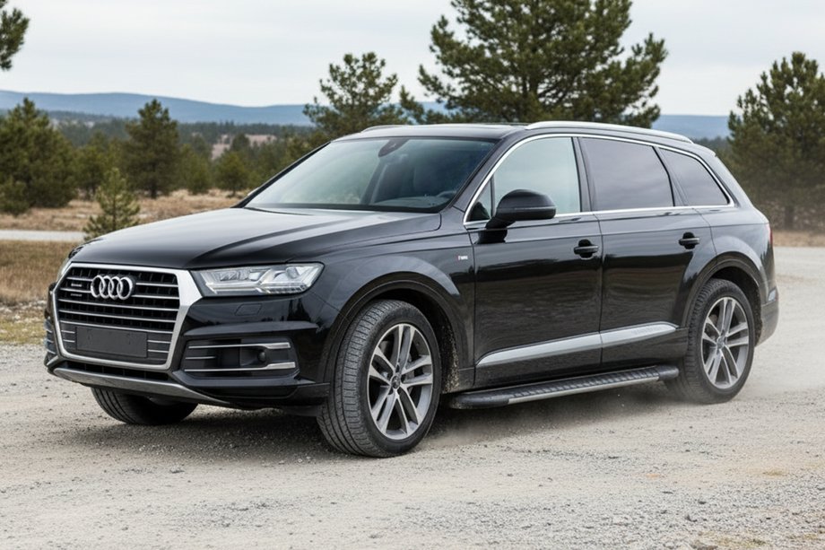 Audi Q7 2015–2026 Bočné nášľapy Bosphorus Grey (2 ks, hliník) Image