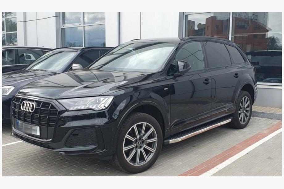 Audi Q7 2015–2026 Bočné nášľapy BlackLine (2 ks, hliník) Image