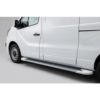 Bočné nášľapy Allmond White (2 ks, hliník) Fiat Talento 2016– fotografia 1