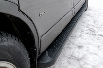 Opel Vivaro 2015–2019 Bočné nášľapy Allmond Black (2 ks, hliník) fotografia 4