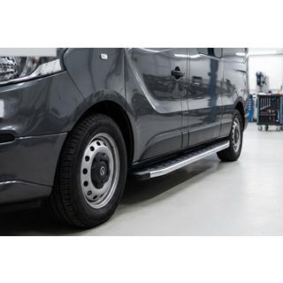 Bočné prahy Fullmond (2 ks, hliník) Opel Vivaro 2015–2019 fotografia 1