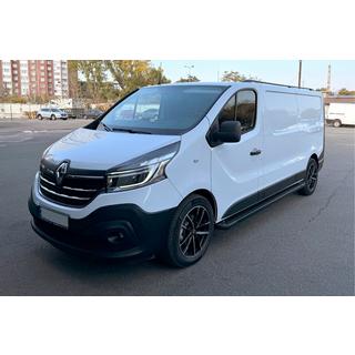 Bočné nášľapy Allmond Black (2 ks, hliník) Renault Trafic 2015– fotografia 2