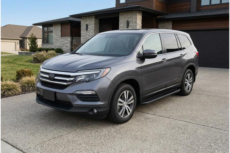 Honda Pilot 2015–2022 Bočné nášľapy Bosphorus Black (2 ks, hliník) Image