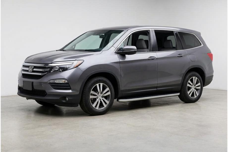 Honda Pilot 2015–2022 Bočné prahy Tayga Grey (2 ks, hliník) Image
