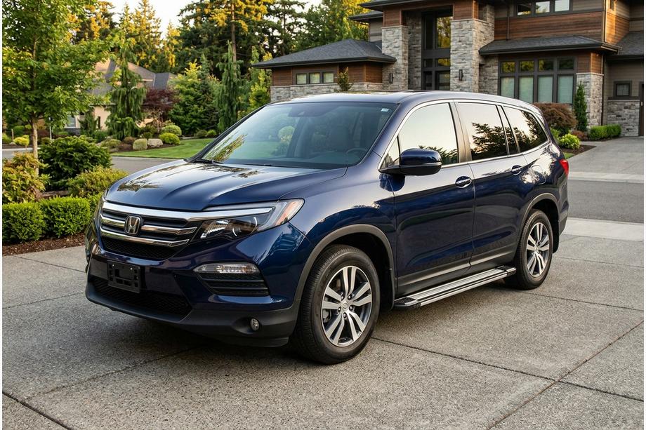 Honda Pilot 2015–2022 Bočné nášľapy Rainbow (2 ks, hliník) Fotografia 1