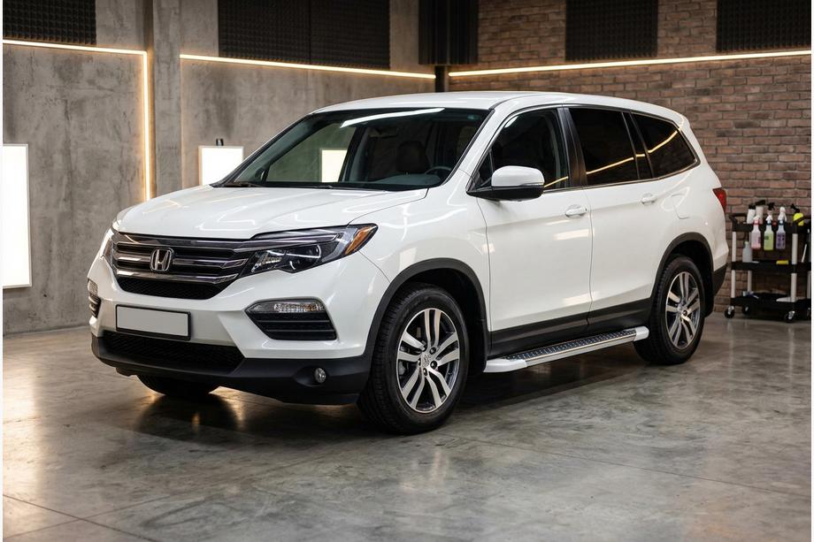 Honda Pilot 2015–2022 Bočné nášľapy Allmond White (2 ks, hliník) Image