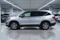 Honda Pilot 2015–2022 Bočné prahy Maydos V2 (2 ks, hliník / nehrdzavejúca oceľ) fotografia 1