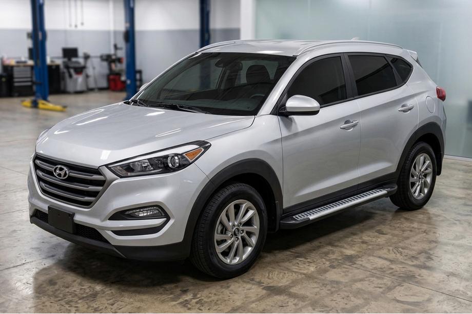 Hyundai Tucson TL 2016–2021 Bočné prahy Line (2 ks, hliník) Image