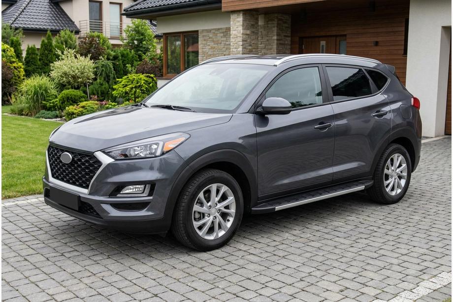 Hyundai Tucson TL 2016–2021 Bočné nášľapy Duru (2 ks, hliník) Image