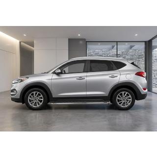 Bočné prahy Maydos V1 (2 ks, hliník ↗ nehrdzavejúca oceľ) Hyundai Tucson TL 2016–2021 fotografia 1