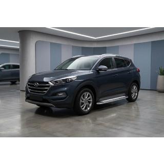 Bočné prahy Maydos V2 (2 ks, hliník / nehrdzavejúca oceľ) Hyundai Tucson TL 2016–2021 fotografia 1
