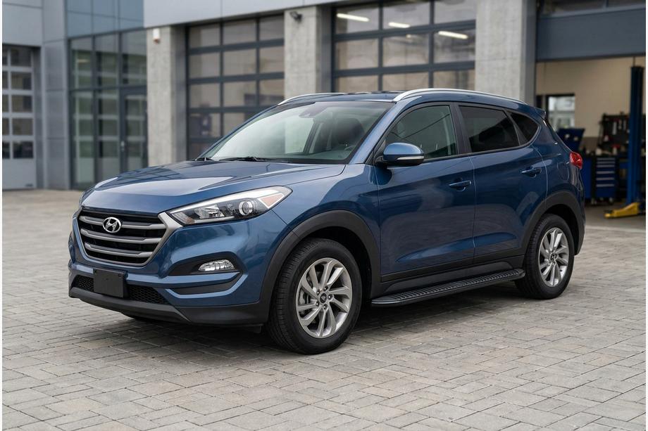 Hyundai Tucson TL 2016–2021 Bočné prahy Tayga Black (2 ks, hliník) Image